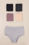 Женские трусы-слипы с высокой посадкой 5 шт. Happyfox