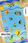 Полотенце пляжное вафельное 80x150 см Happy Fox Home