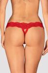 AMOR CHERRIS Thong crotchless Трусы стринги