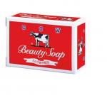 COW Мыло кусковое Beauty SOAP с молочными протеинами с пудровым ароматом роз, 100 гр. брусок