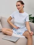 MY Футболка жен.из ажурного трикотажа ФД028
