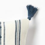 Наволочка декоративная "Этель" сканди 45х45 см синий, полиэстер