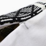 Наволочка декоративная "Этель" сканди 45*45 см черный, 100% п/э