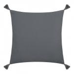 Наволочка декоративная "Этель" сканди 45*45 серый, 100% п/э