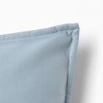 Наволочка декоративная "Этель" кожзам 45х45 см, металик