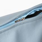 Наволочка декоративная "Этель" кожзам 45х45 см, металик