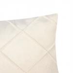 Наволочка декоративная "Этель" Соло молочный 43х43 см, полиэстер