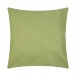 Наволочка декоративная "Этель" рогожка 45*45 см фисташка 100% п/э