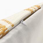 Наволочка декоративная "Этель" сканди 45х45 см горчица, полиэстер