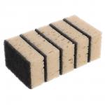 VETTA Набор губок для мытья посуды Лёгкая уборка, 5 шт, 9,5x6,5x3,6 см