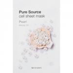 MISSHA Pure Source Pocket pack Маска кремовая ночная с экстрактом жемчуга 10 мл, 1 шт