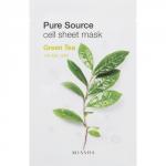 MISSHA Pure Source Pocket pack Маска кремовая ночная с экстрактом зеленого чая 10 мл, 1 шт