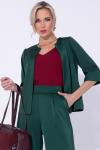 Костюм Итальянский шик 2 (изумрудный)