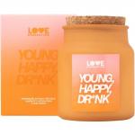 *Love Generation Свеча для дома / Candle "Young, Happy, Dr*nk"
