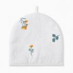 Грелка на чайник Этель «Полевые цветочки» 28?28 см, рогожка 176 г/м?, 100% хлопок