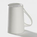 Кружка Доляна «Романтика медведей», 380 мл, фарфор, белая