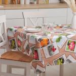 Клеёнка на стол Доляна «Фото», на нетканой основе, ширина 137 см, толщина 0,7 мм, рулон 20 м