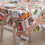 Клеёнка на стол Доляна «Фото», на нетканой основе, ширина 137 см, толщина 0,7 мм, рулон 20 м