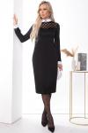 Платье "Интрига" блэк ХИТ П7464 LADY TAIGA #923606