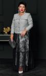 Костюм Vittoria Queen 23913 металлик серый/черный