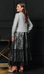 Костюм Vittoria Queen 23913 металлик серый/черный