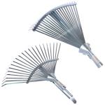 Грабли веерные пластинчатые оцинкованные 22 зуба 470*470мм