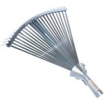 Грабли веерные пластинчатые оцинкованные 22 зуба 470*470мм