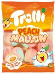 Воздушные жевательные зефирки Trolli Peach Mallow с персиковой начинкой 150 гр