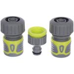 Набор 2 коннектора 1 адаптер на 3/4" "Green Proff"  ДоброСад