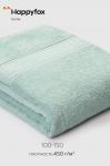 Большое махровое полотенце 100x150 Happy Fox Home