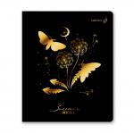 "Светоч"   Т90   Тетрадь ученическая общая, тиснение золотой фольгой,   A5+   80 л.  на скобе   65 г/кв.м , белизна 100 \%  5 шт.  клетка