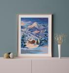 "ФРЕЯ"   PKZ/PM-076   Набор для раскрашивания по номерам (на картоне)   40 х  30 см