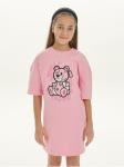 Платье домашнее "Мишка" розовый девочка