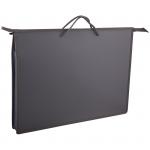 Папка для чертежей и рисунков А3 ArtSpace, серый, пластик, на молнии, ПР3_3414