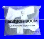 Носки женские укороченные белые (серая подошва) арт. 6621