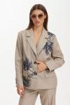 Жакет Niv Niv Fashion 3154 бежевый меланж