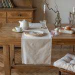 Дорожка декоративная 'Чистый хлопок' 40х145, саржа, 'Без красителей ВБ'