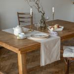 Дорожка декоративная 'Чистый хлопок' 40х145, саржа, 'Без красителей ВБ'