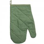Рукавичка-прихватка 30х17, саржа, 100 % хлопок, 'Олива'
