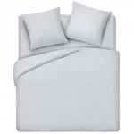 *КПБ Simple Life 1,5 спальный, бязь, 100 % хлопок, пл. 120 гр./кв.м., Ромбы голубые ОП Пододеяльник 146*217, простыня 150*217, наволочка 70*70 (2 шт.)