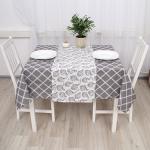 Дорожка декоративная 'Радушная хозяйка (Традиция)' 40х145, рогожка, 100% хлопок, 'Артишоки'