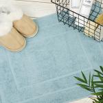 *Махровое полотенце 'Ножки' 50х70, 100% хлопок, 600 гр./кв.м., 'Голубой'