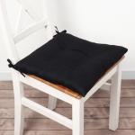 Подушка на стул Этель Home 42х42 см, цв.чёрный, 100% хл, саржа 190 г/м2