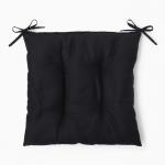 Подушка на стул Этель Home 42х42 см, цв.чёрный, 100% хл, саржа 190 г/м2