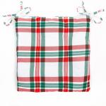 Подушка на стул "Этель" Нoliday decoration 42х42х7см, 100%хл, репс 210 г/м2