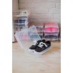 Короб для хранения обуви «Реноме», 32?19?10,5 см, прозрачный