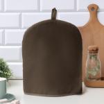 Грелка на чайник Этель Home collection green 28?28 см, 45%лён, 55% хлопок, МИКС