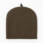 Грелка на чайник Этель Home collection green 28?28 см, 45%лён, 55% хлопок, МИКС