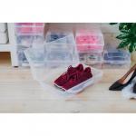 Короб для хранения обуви «Реноме», 38?20,5?13 см, прозрачный