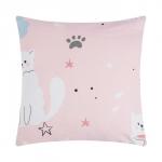 Наволочка декоративная Этель Sweet cats, 40 х 40 см, 100% хлопок